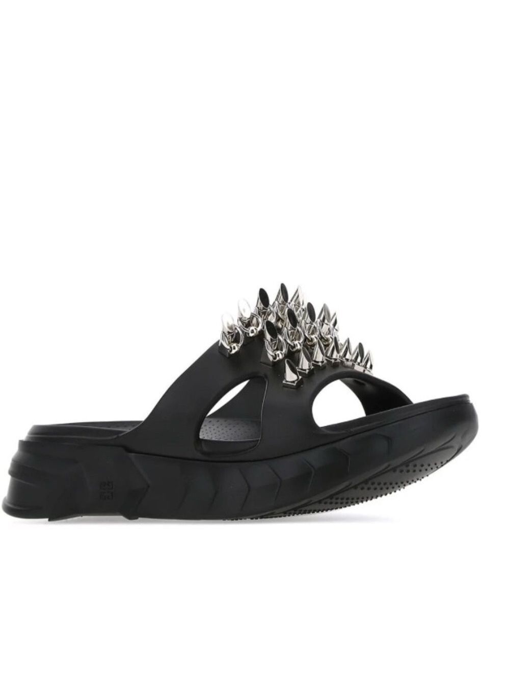 Givenchy Marshmallow Stud Embellished Slides Sandals in Black US 9.5, EU 40 - Picture 5 of 15